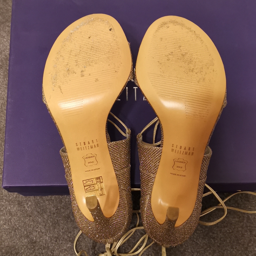 Stuart Weitzman Legwrap Sandals - Picture 8 of 8